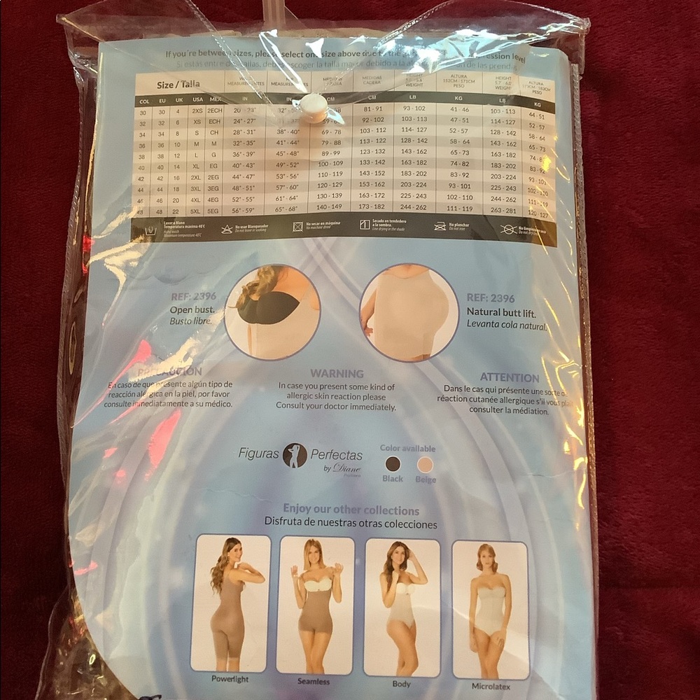 Fajas/Shapers Diane Poitiers